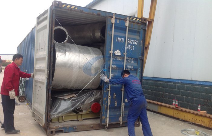 Cassava starch plant equipment shipped to Nigeria