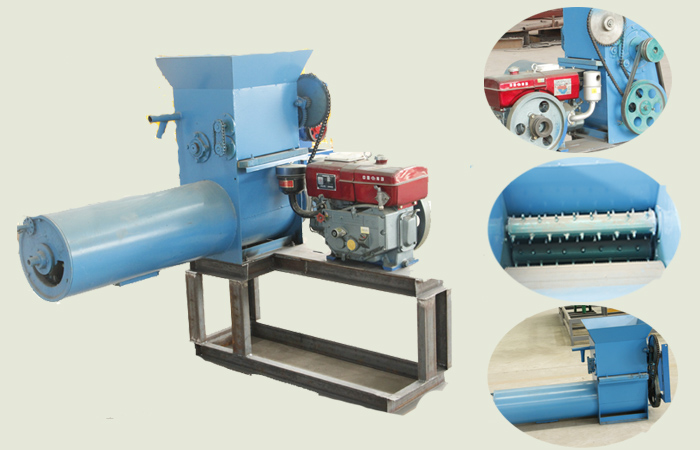 Small capacity cassava grating machine