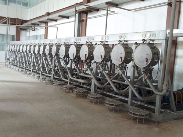 Starch hydrocyclone station,fine white starch production key equipment