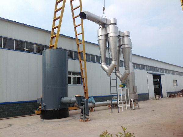 Starch drying machine