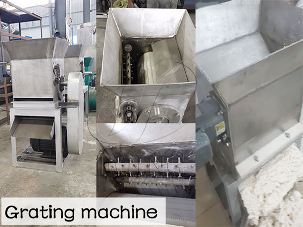 American customer re-purchased garri grating machine from HENAN JINRUI