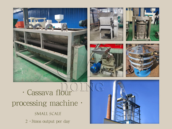 What Equipment Is Included In The Small Cassava Flour Processing Line Suitable For Beginnersfaq 0393