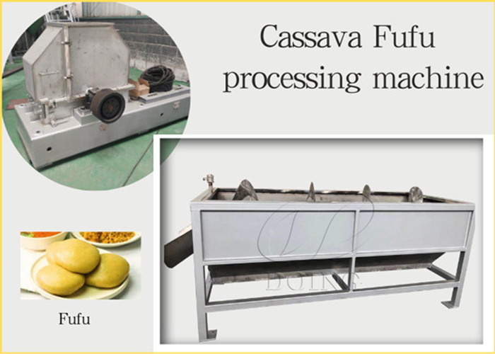 Fufu processing machines