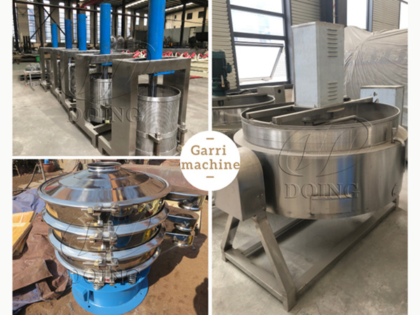 3TPD Garri production line is about to be shipped to Nigeria